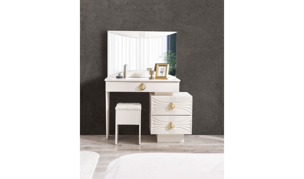 Dora Yatak Odası (Ön yüzler %100 mdf kasa suntalem malzemeden üretilmiştir)