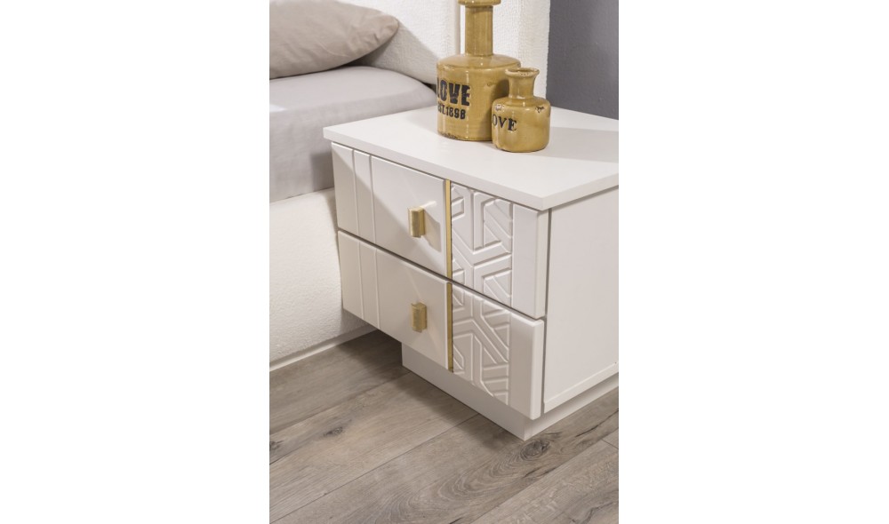 Elegance Yatak Odası (Ön yüzler %100 mdf kasa suntalem malzemeden üretilmiştir)