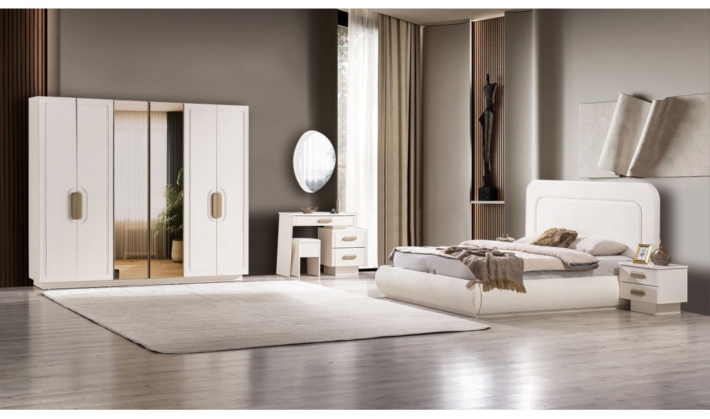 Nova Yatak Odası (Ön yüzler %100 mdf kasa suntalem malzemeden üretilmiştir)