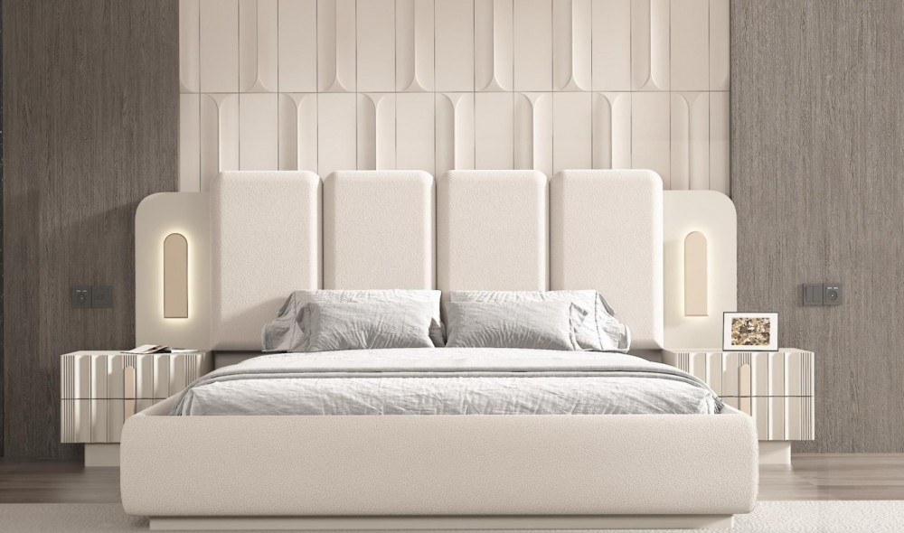 Kosova Yatak Odası (Ön yüzler %100 mdf kasa suntalem malzemeden üretilmiştir)