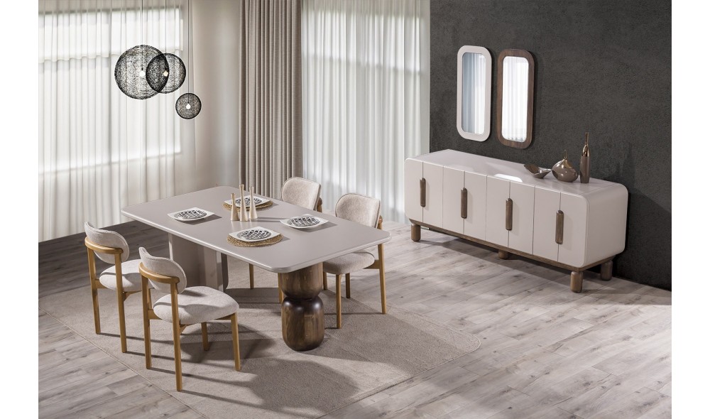 Kumtaşı Yemek Odası %100 MDF