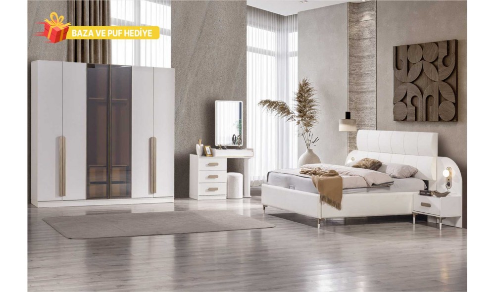 Kardelen Yatak Odası %100 MDF