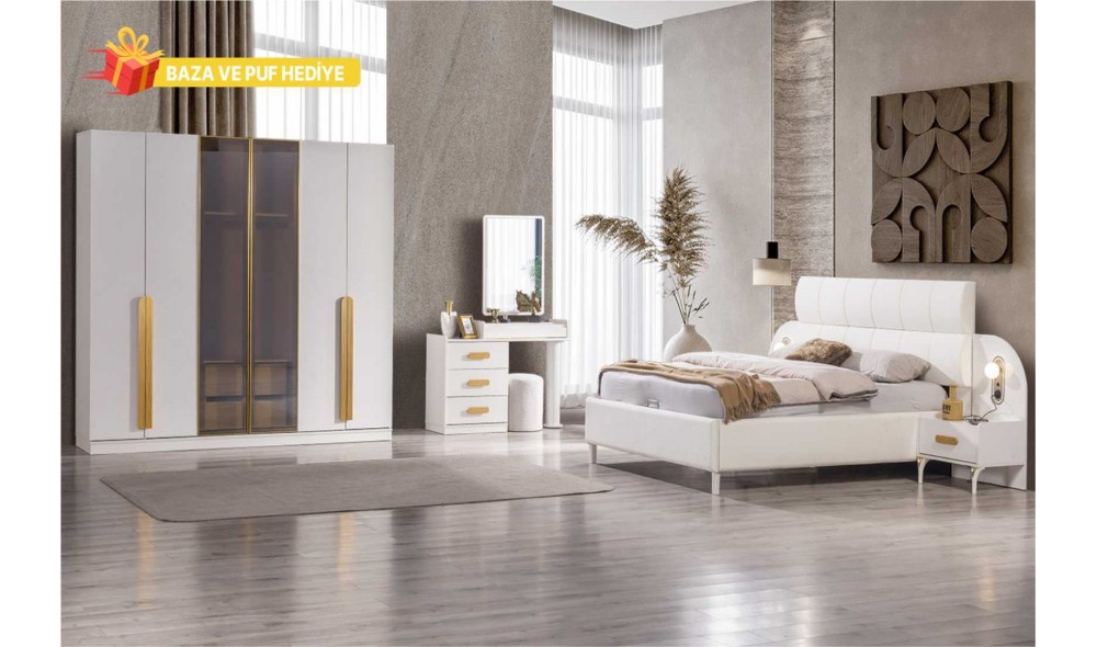 Monza Yatak Odası %100 MDF