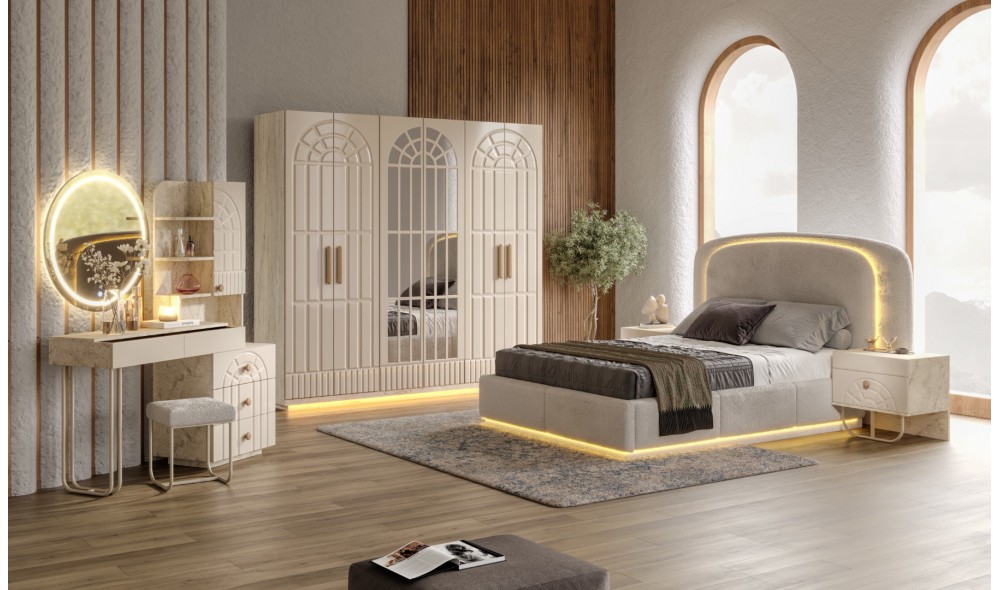 Anatolia Yatak Odası Takımı %100 MDF 