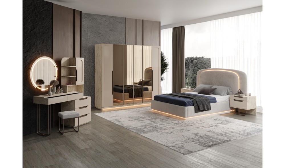 Latus Yatak Odası Takımı %100 MDF 