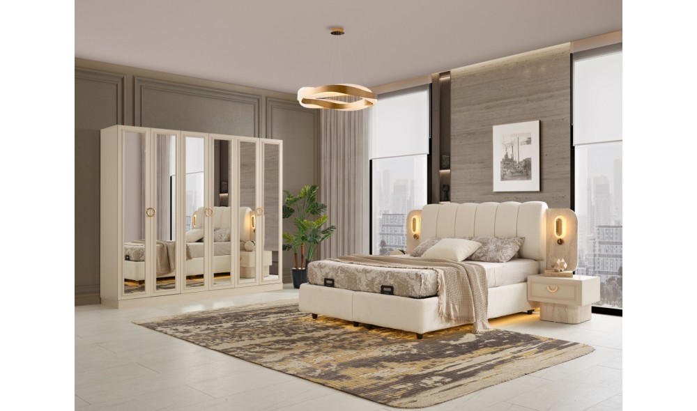 Burgaz · Yatak Odası Takımı %100 MDF
