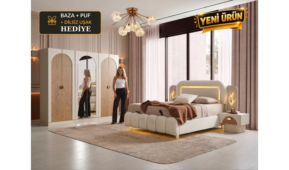 Monza · Yatak Odası Takımı %100 MDF