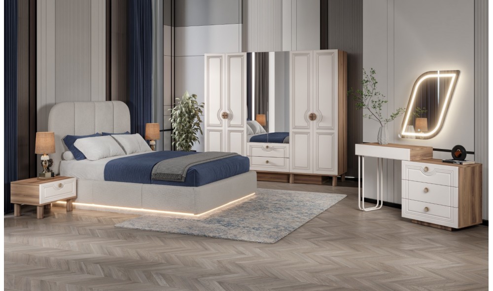 Nevada Yatak Odası Takımı %100 MDF 