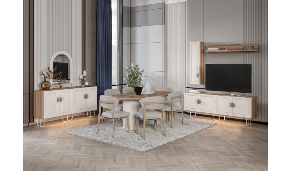 Nevada · Yemek Odası Takımı %100 MDF