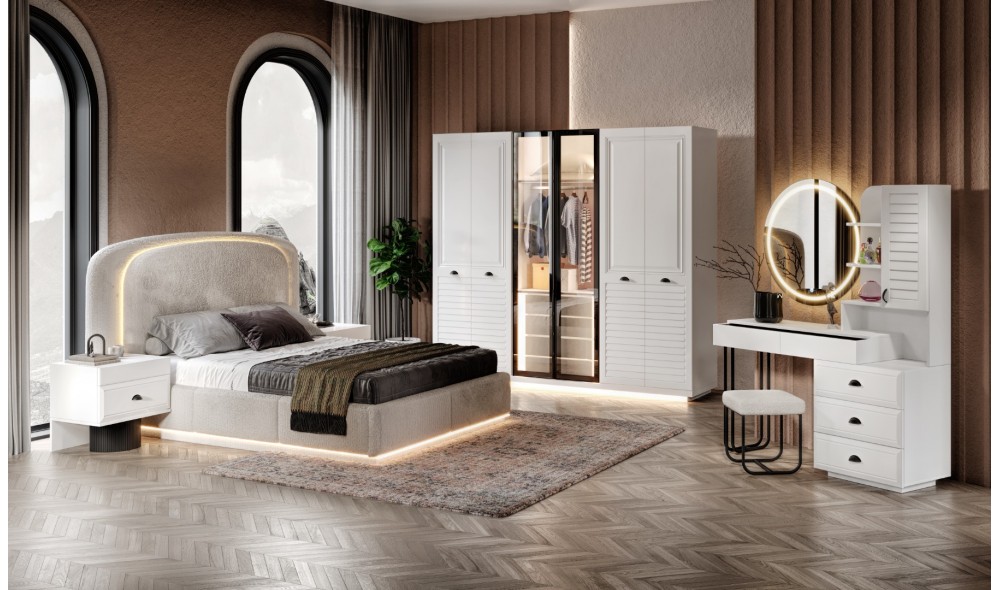 Montana Yatak Odası Takımı %100 MDF 