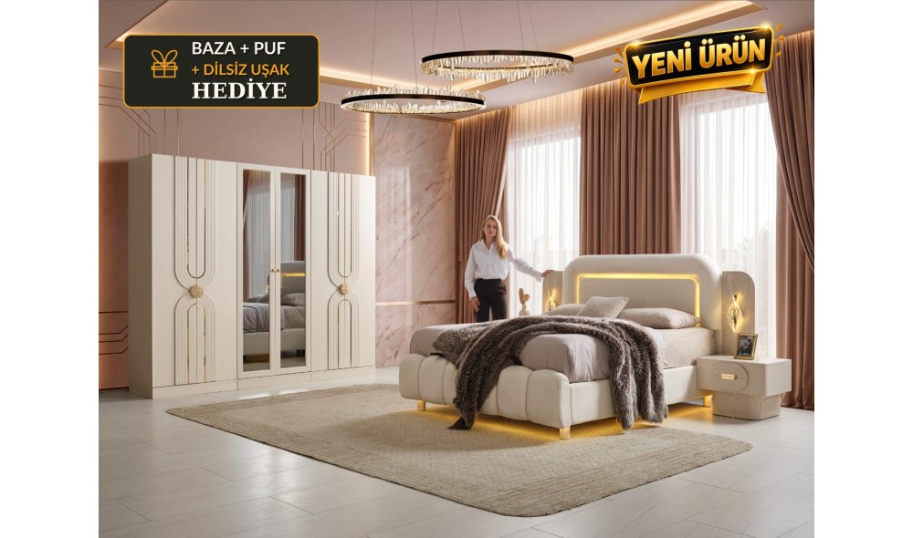 Sesto · Yatak Odası Takımı %100 MDF