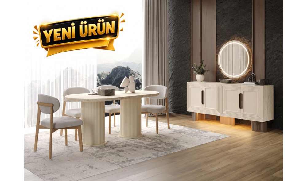Ares · Yemek Odası Takımı %100 MDF