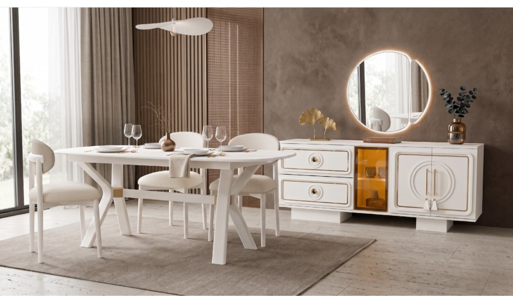Begonya · Yemek Odası Takımı %100 MDF