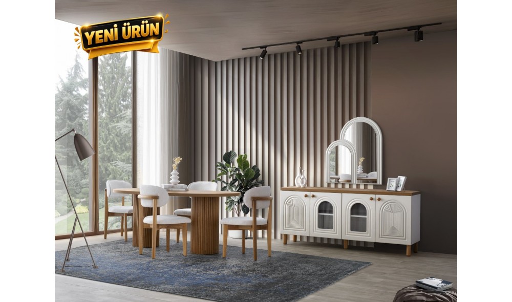 Akkuyu · Yemek Odası Takımı %100 MDF