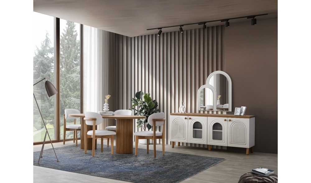 Akkuyu · Yemek Odası Takımı %100 MDF