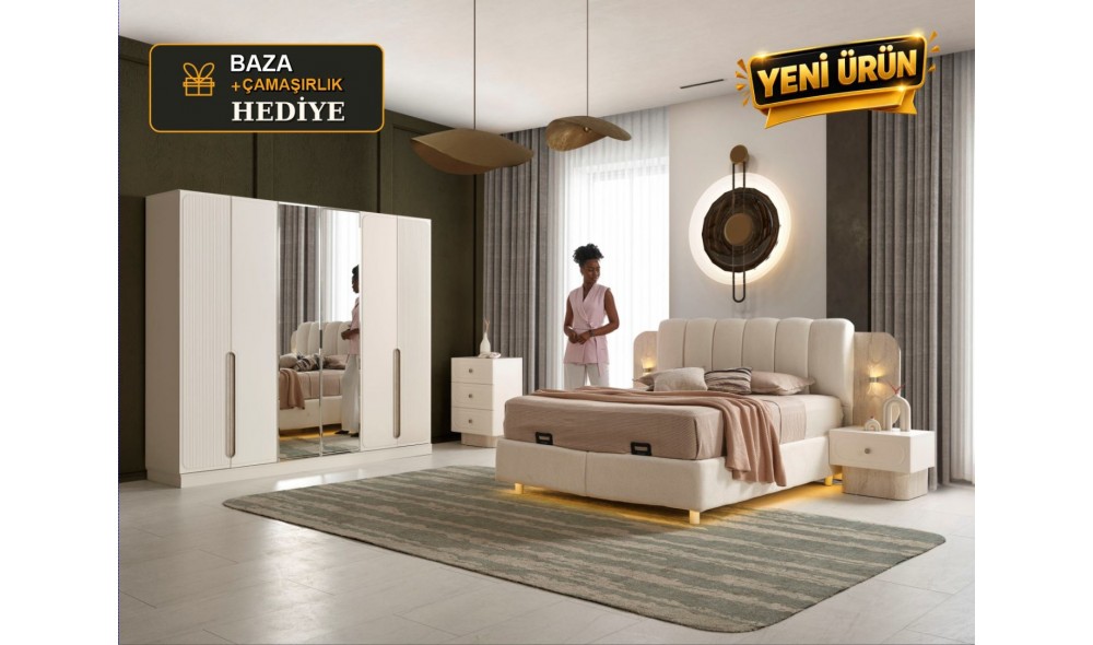 Cadiz · Yatak Odası Takımı %100 MDF