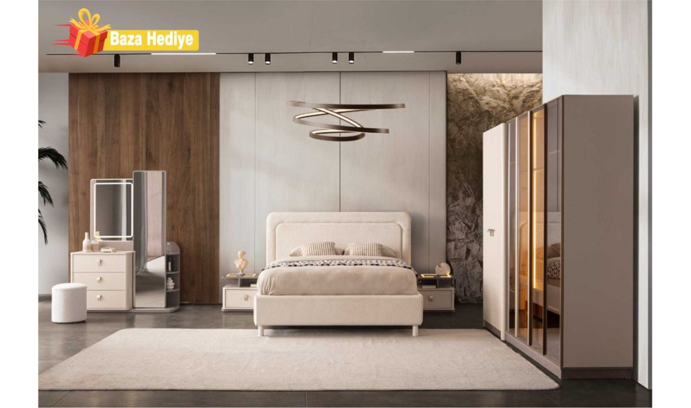 Lagün Yatak Odası (%100 MDF)