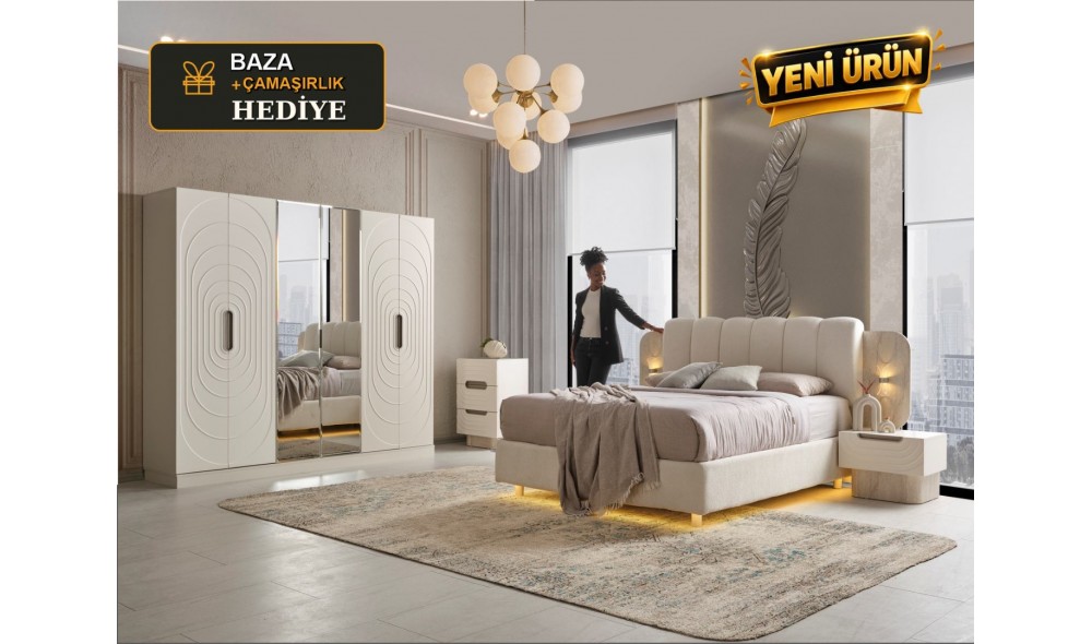 Malaga · Yatak Odası Takımı %100 MDF