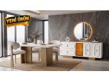 Neva · Yemek Odası Takımı %100 MDF