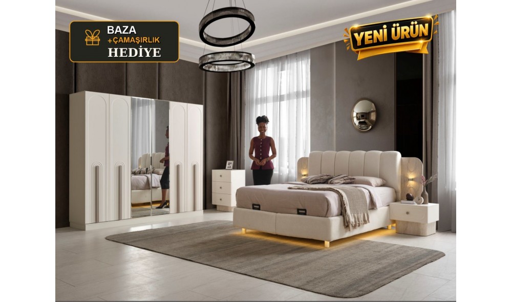 Toledo · Yatak Odası Takımı %100 MDF